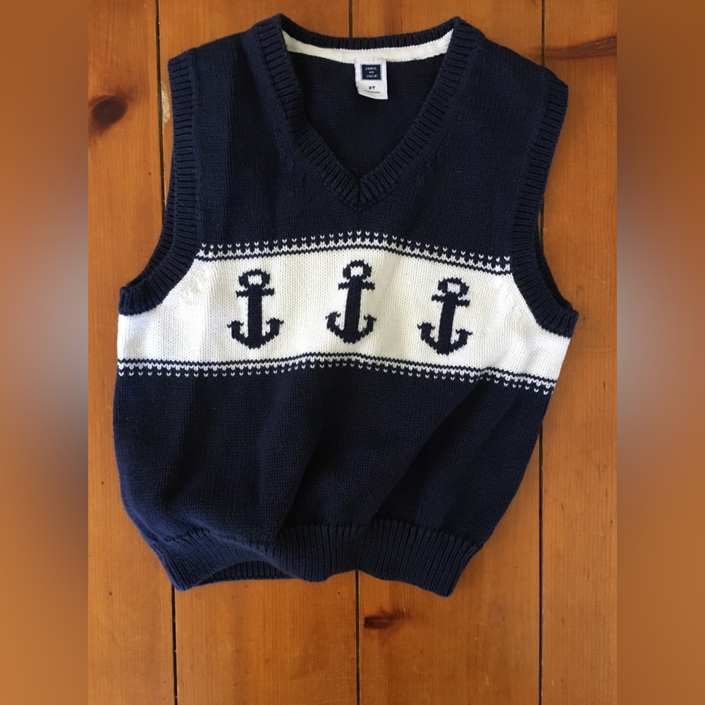 Janie and Jack Anchor vest